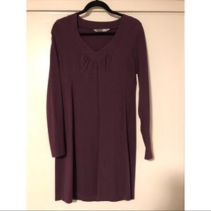 Athleta long sleeve Cotton Blend Dress